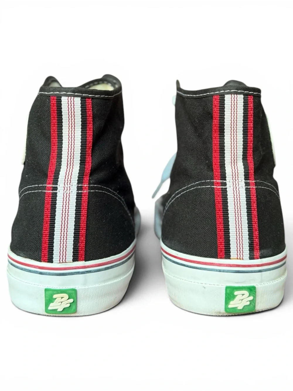 PF Flyers Foundation High Top Canvas Sneakers Black Men’s US 12.5